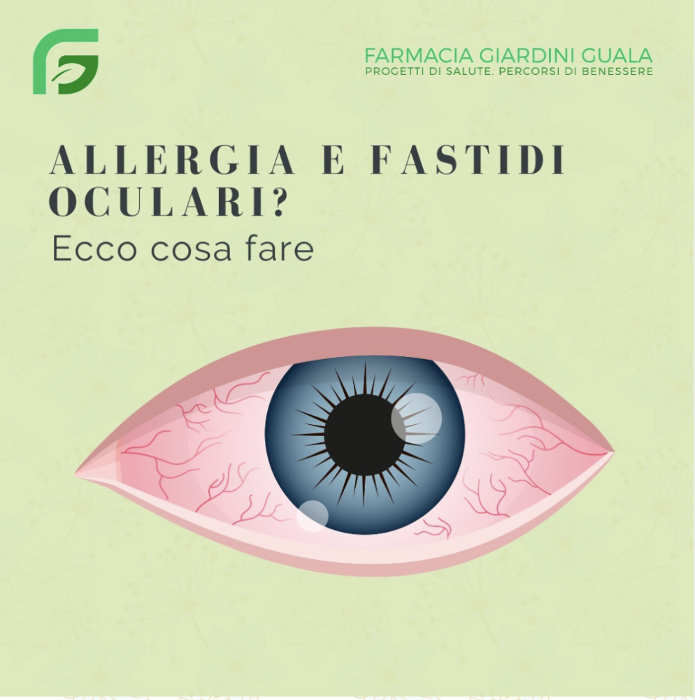 Allergie e fastidi oculari? Ecco cosa fare