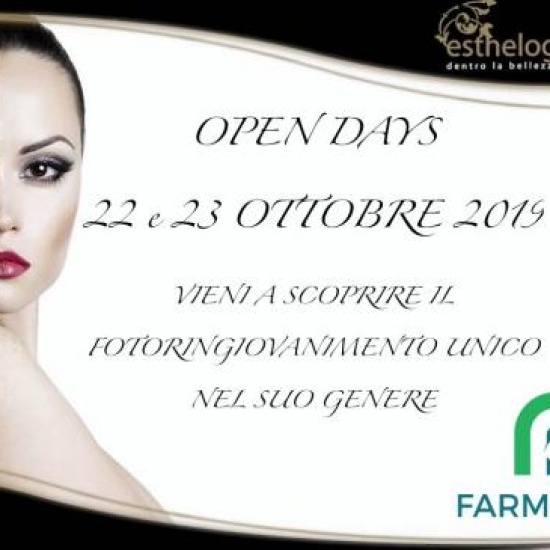 Open Day fotoringiovanimento viso 22 e 23 ottobre 2019