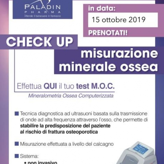Prevenzione osteoporosi