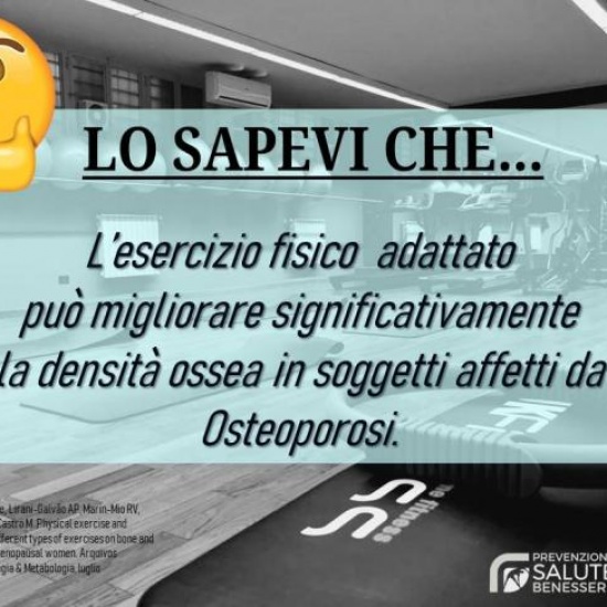 Palestra della Salute - Osteoporosi