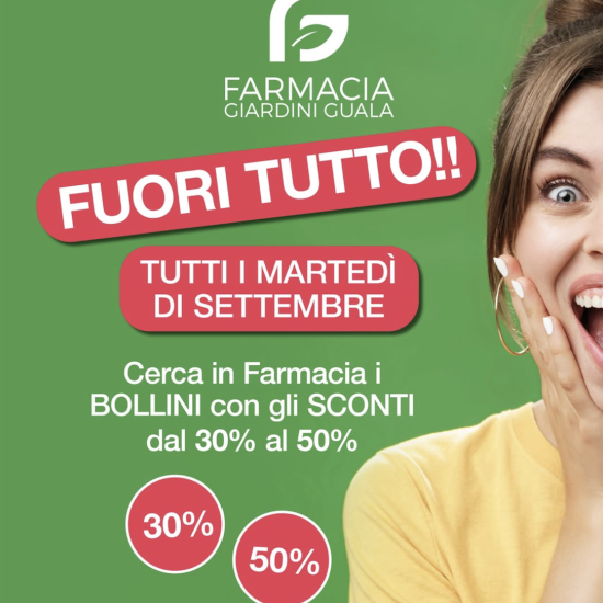 FUORI TUTTO ... SETTEMBRE
